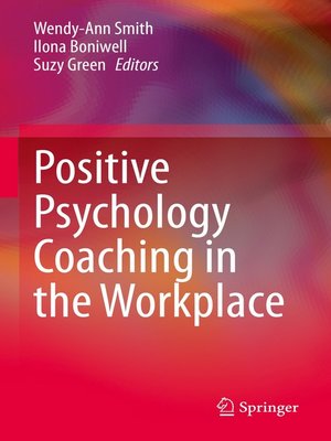cover image of Positive Psychology Coaching in the Workplace